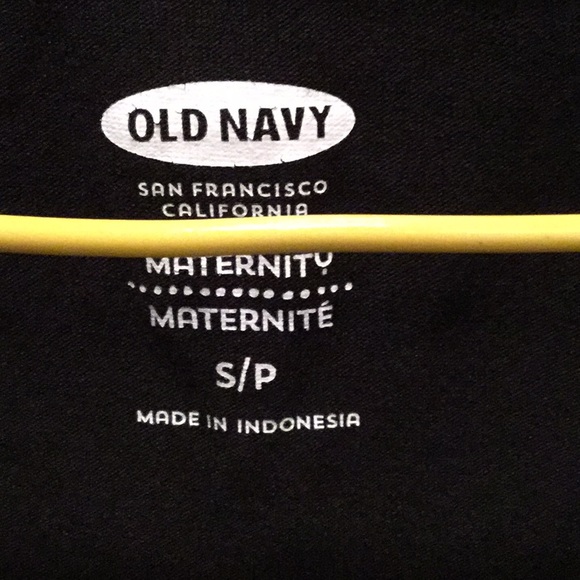 Black Old Navy maternity stretchy dress size S - Picture 3 of 5